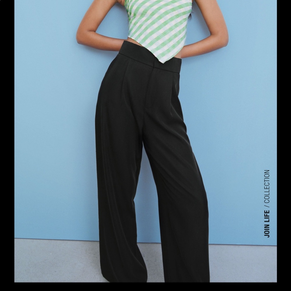 Full Length black trouser pants